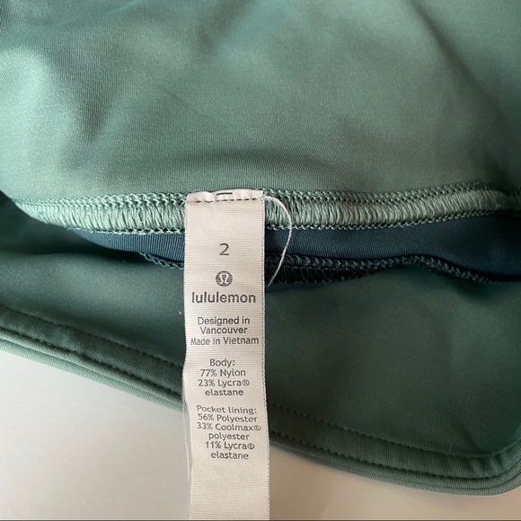 Lululemon Sweat and Repeat Shorts Everlux Size 2 - Picture 11 of 11